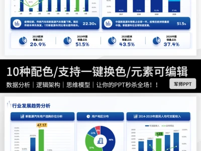 领导满意的市场调研报告PPT👍快抄作业~