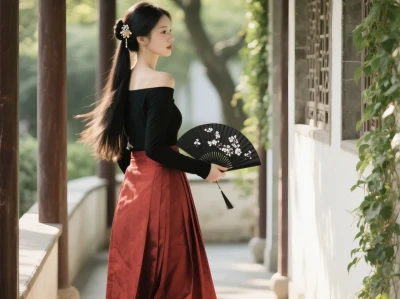 是你心中汉服梦的女孩儿吗？马面裙来啦！