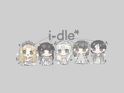 idle五神女壁纸.🤍