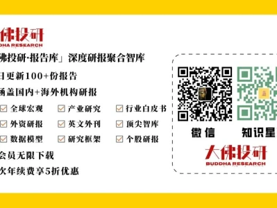 「大佛投研·报告库」一站式研报学习社群!
