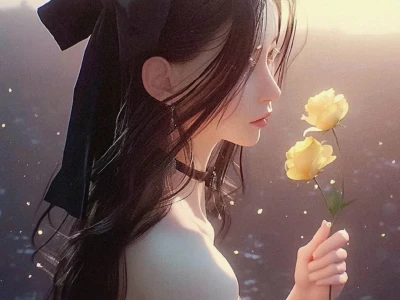 唯美背影