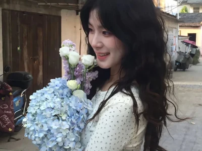 女生唯美主义头像,借花献佛。