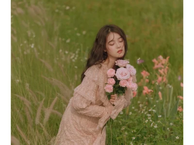 🌸鲜花与美女的绝美邂逅👸