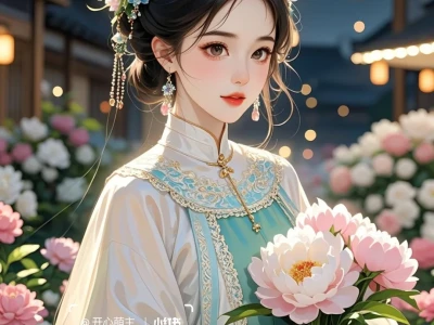 古风🌸明制汉服花市少女