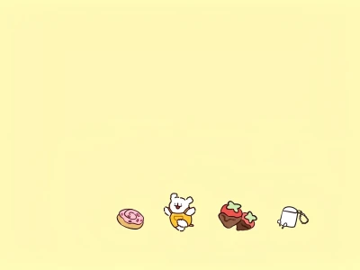 iPad壁纸|线条小狗套图
