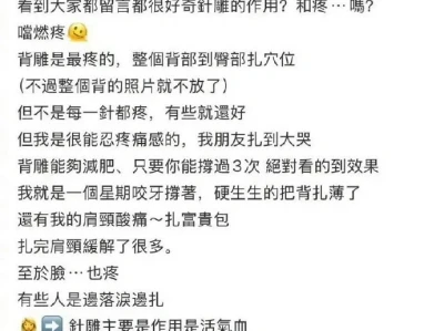 陈乔恩全身针雕爆火！
