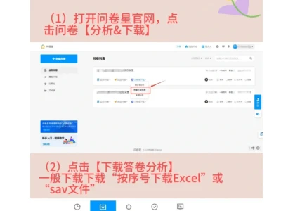 🔥问卷星教程分享｜分析数据下载