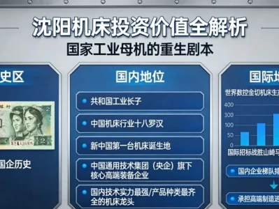 沈阳机床研报:一部国家工业母机的重生剧本