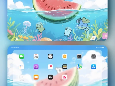 清凉一夏🍉～是爱潜水的治愈小狗呀～040