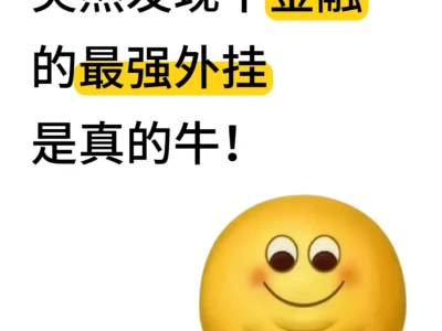 突然发现干金融的蕞强外挂，是真的牛！