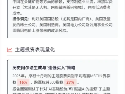 摩根士丹利研报-深度解析2026主题投资:AI、能源与多极世界的机遇与挑战