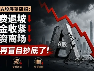 大摩A股展望研报:消费退坡、资金收紧、外资离场,别再盲目抄底了