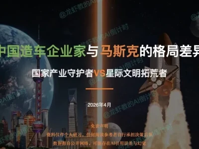 AI研报29:中国造车企业家与马斯克的格局差异及原因