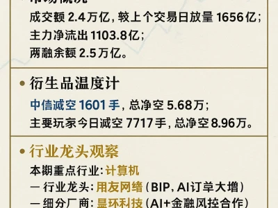 第1期｜大A研报笔记：情绪缓和≠趋势反转