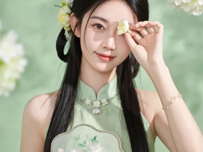 这个颜色好适合温柔的女孩子