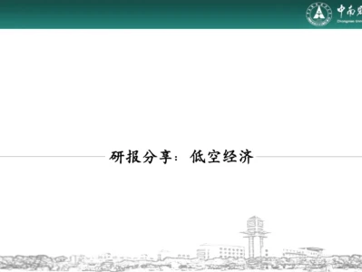 精选研报分享|低空经济