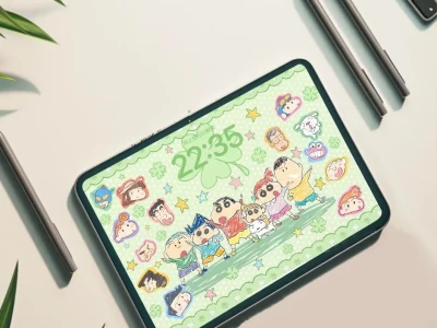 蜡笔小新春日部防卫队四叶草 平板壁纸 🍀