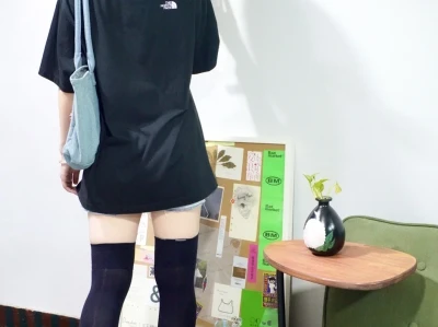 我通常是这么穿黑丝