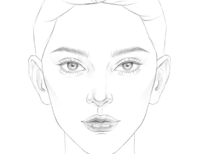🎨标准面部比例画法全解析