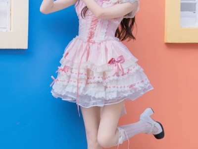 💖当奶油色楼梯遇见粉甜洛丽塔📸