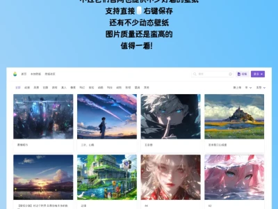 受够了都是套路的壁纸网站，所以整理了这个