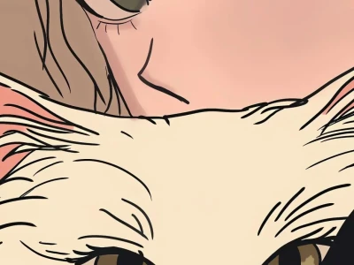 𝑺𝒉𝒂𝒓𝒆 少女和猫绝美壁纸