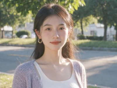 超绝!方圆脸淡颜日常裸妆来啦
