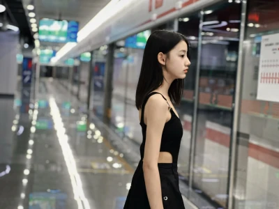 横店地铁站随拍