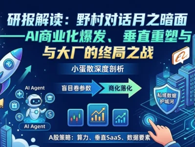 研报解读:野村对话月之暗面——AI商业化爆发、垂直重塑与大厂的终局之战