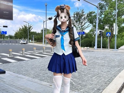 粉丝带大腿袜