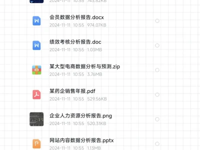 必看👀13份数据分析报告,秒变数分高手!