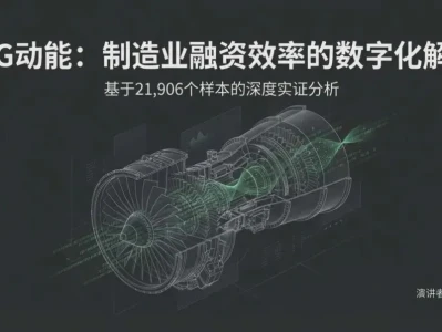 【专业研报】ESG动能:制造业融资效率的数字化解码
