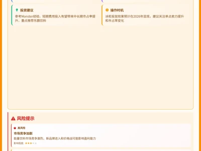 能量饮料行业专题报告