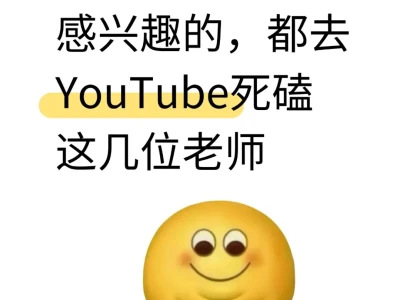 建议对金融感兴趣的，都去YouTube死磕这