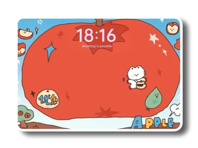 活着很好 再吃一颗苹果🍎|ipad平板壁纸