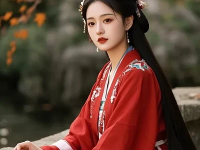美图 枫叶佳人