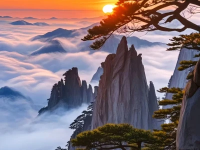 日出云海