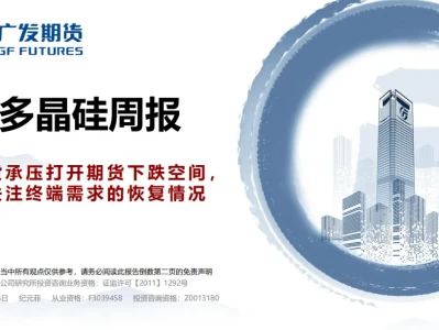 『研报』多晶硅周报:现货承压打开期货下跌空间,关注终端需求的恢复情况