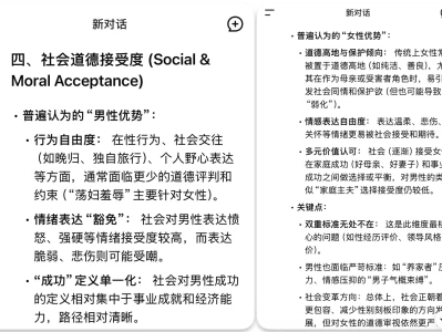 女性天然就有性别劣势吗?