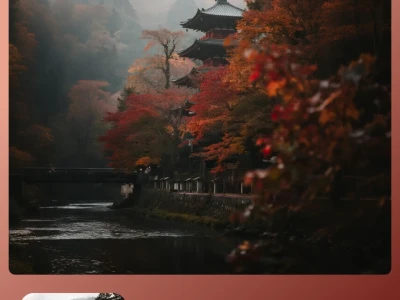 🍂静|京都岚山|W021