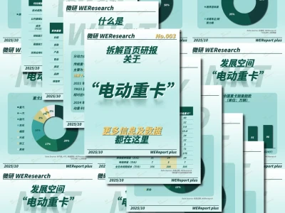 【独家深度报告】微研报 Plus丨电动重卡