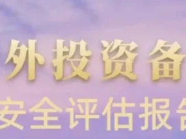 什么情况下需要境外安全评估报告?