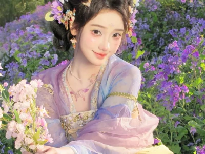 小唐风花神,这是仙女吧!这谁顶得住!
