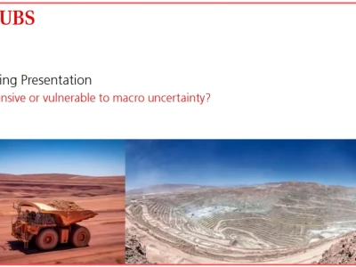 UBS最新175页大研报:矿业,是防御资产,还是宏观风险的放大器?