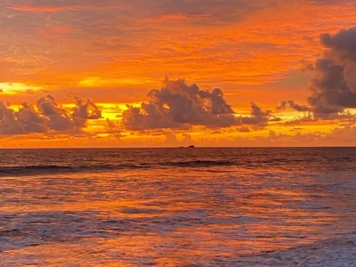 夕阳背景图