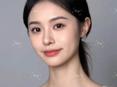 很标准的三庭五眼