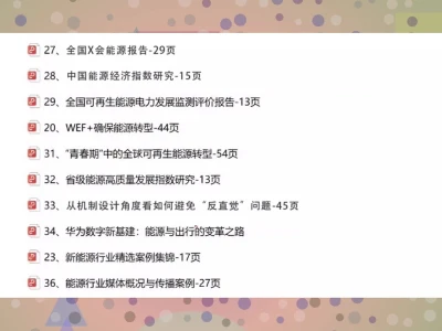 2025年新能源行业报告绿色能源市场研究