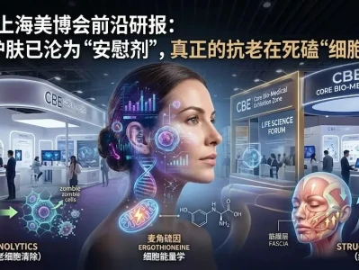 2026上海美博会前沿研报:传统护肤已沦为“安慰剂”,真正的抗老在死磕“细胞重写”