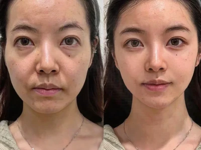 打卡吹瓶子46天,脸竟砰起来了(法令纹)