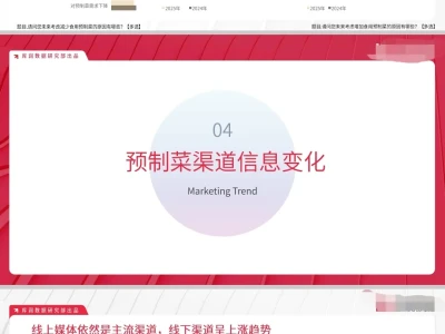 2025年预制菜市场趋势洞察报告